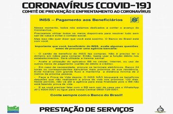 Foto - ORIENTAÇÕES DIVERSAS NO COMBATE AO COVID-19